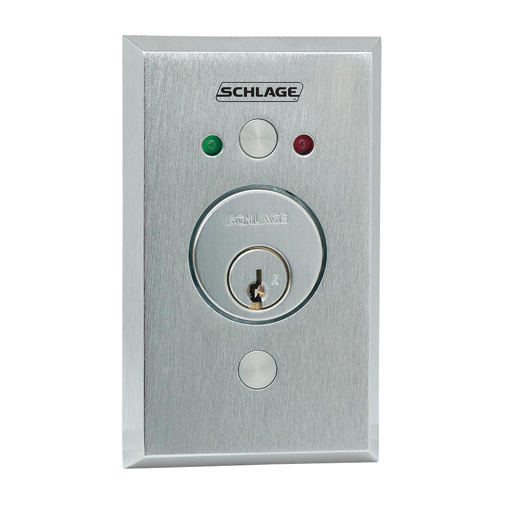 Schlage (Allegion Brand) 653-15 630 | Key Switch, Double-Pole, Double Throw Switch, Momentary Switch, Double Throw