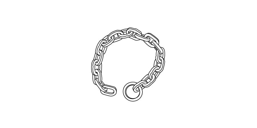 Schlage (Allegion Brand) 999461 | Chain, 6 ft. 3 in. L Cable, Manganese Steel