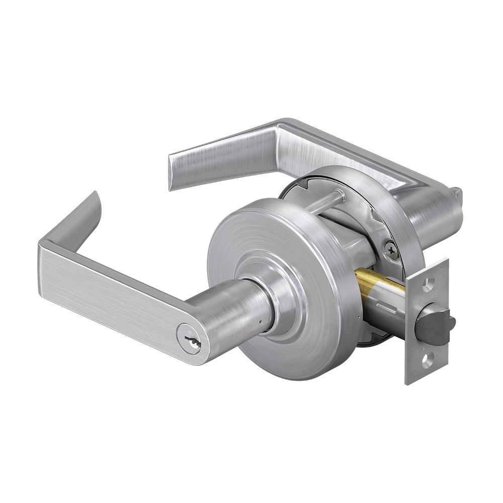 Schlage (Allegion Brand) ALX80JD RHO 626 | Mechanical Door Cylindrical Lock, Grade 2, Function, Storeroom Lock