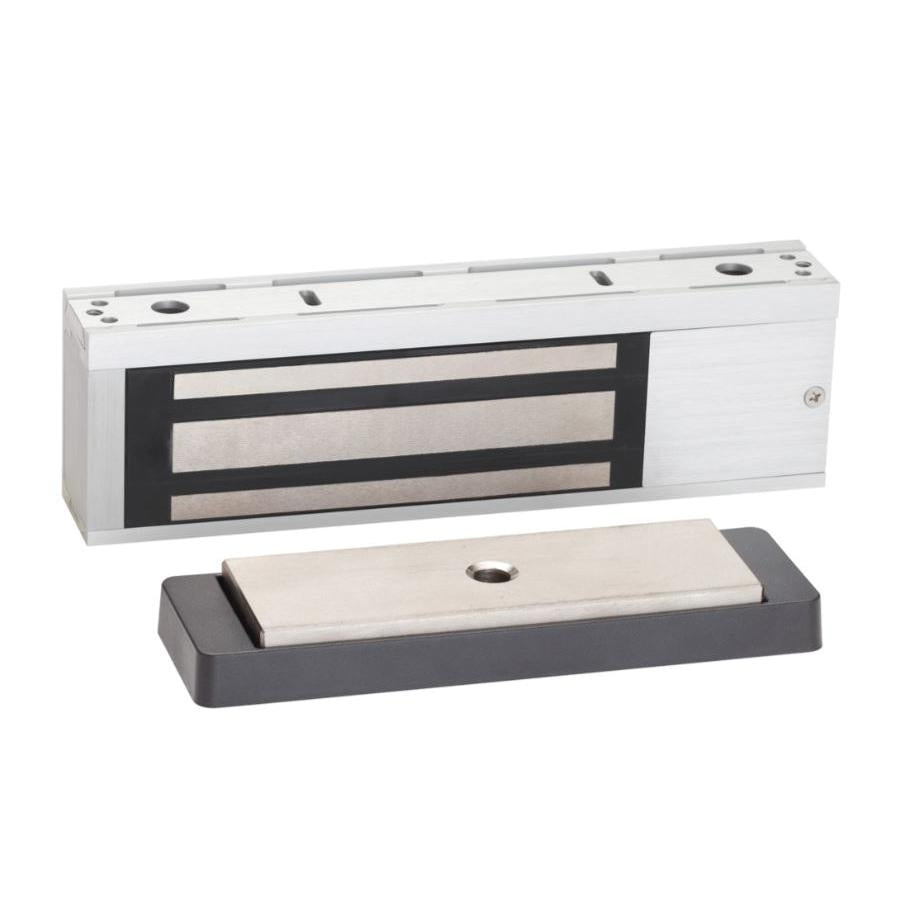 Schlage (Allegion Brand) M452P 628 | Electromagnetic Lock, 500 lb. Holding Force, 12/24 VDC Input, US28 Satin Anodized Aluminum