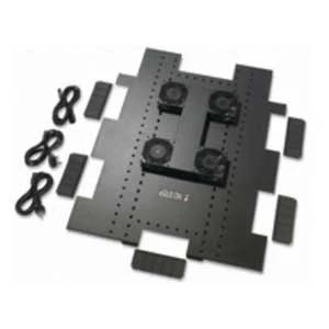 APC Schneider Electric ACF504 | NetShelter SX Series Roof Fan Tray, 208/230V ac, 440 CFM, Black, 2.36 H x 28.5 W x 35.16 D in.