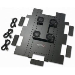 APC Schneider Electric ACF504 | NetShelter SX Series Roof Fan Tray, 208/230V ac, 440 CFM, Black, 2.36 H x 28.5 W x 35.16 D in.