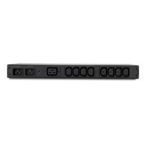 APC Schneider Electric AP4434 | Rack ATS, 20A, 208V, Rack Mount, 1 RU, Black, 1.7 H x 17 W x 9.3 in. D