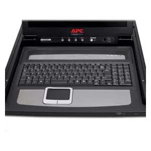APC Schneider Electric AP5717 | LCD Console with Keyboard and Mouse, Rack-Mountable, 17 in.