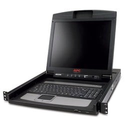 APC Schneider Electric AP5717 | LCD Console with Keyboard and Mouse, Rack-Mountable, 17 in.