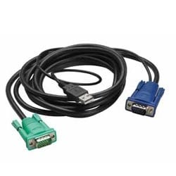 APC Schneider Electric AP5823 | APC Integrated Rack LCD/KVM USB Cable - 17ft., (5m)