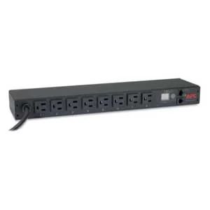APC Schneider Electric AP7800B | Rack PDU, Metered, 1U, 15A, 100/120V, (8) 5-15