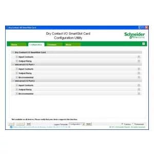 APC Schneider Electric AP9613 | UPS Network Management Card, Black