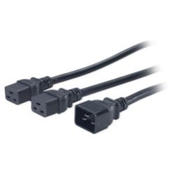 APC Schneider Electric AP9898 | Power Cord Splitter, C20 to (2)C19, 1.8m