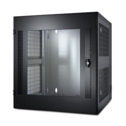 APC Schneider Electric AR100 | Network Enclosure, Wall-Mount, Glass Door, 13 RU