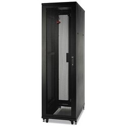 APC Schneider Electric AR2407 | Netshelter Deep Enclosure, Steel, 48U, Black, 232.4 H x 60 W x 106 D cm