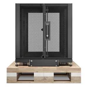 APC Schneider Electric AR3103SP | NetShelter SX 12U Server Rack Enclosure 600mm x 1070mm With Sides, Black Shock Packaging