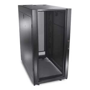 APC Schneider Electric AR3104SP1 | NetShelter Enclosure, Rack Mount, 24 RU, 19 in. Rack Width, Black, 47.24 H x 23.62 W x 42.13 D in.