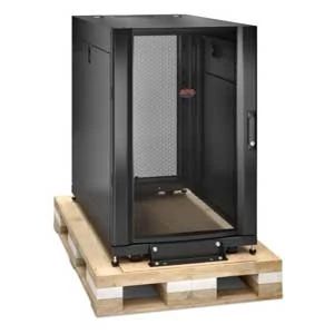 APC Schneider Electric AR3106SP | NetShelter SX 18U Server Rack Enclosure 600mm x 1070mm With Sides, Black Shock Packaging