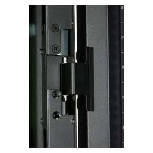 APC Schneider Electric AR3810 | Network Cabinet, 42 RU, 78.41 in. H, 23.62 in. W, 26.73 (Max. Mounting Depth) in. D, 32.48 in. D, Black