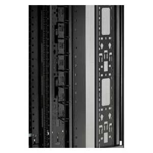 APC Schneider Electric AR7572 | NetShelter Cable Lacing Bars, Vertical, Black, 86.5 H x 4.62 W x 0.62 in. D