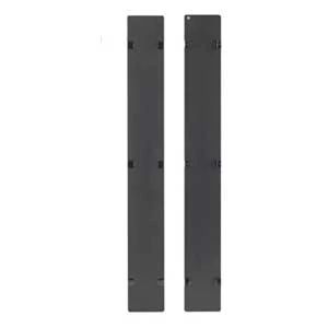 APC Schneider Electric AR7589 | Hinged Cover, Vertical, 86 in. H, 0.5 in. D, 4.3 in. W, Black