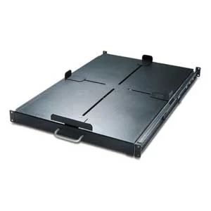 APC Schneider Electric AR8128BLK | Rack, Shelf, 17.5 in. W, 1.75 in. H, 28 in. D, Black