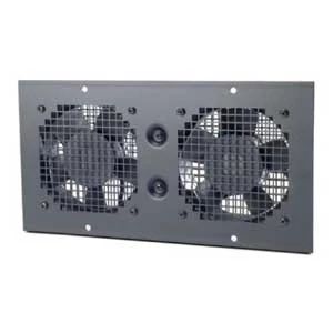 APC Schneider Electric AR8207BLK | Enclosures, Fan Tray, Wall, 12.5 in. W, 2.13 in. H, 6.9 in. D, Black