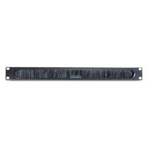APC Schneider Electric AR8429 | Cable Pass-Through Manager with Brush Strip, Horizontal Mount, Black, 1RU