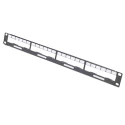 APC Schneider Electric AR8451 | Data Distribution, 1 RU, Black, 19.48 H x 1.73 W x 0.98 D in.