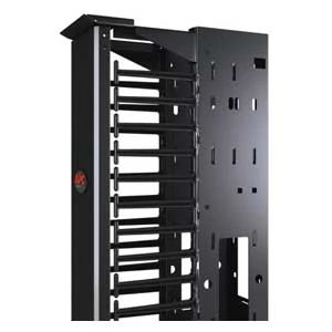 APC Schneider Electric AR8675 | Cable Manager, Vertical Mount, Black, 84.01 H x 11.96 W x 25.98 D in.