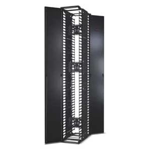 APC Schneider Electric AR8675 | Cable Manager, Vertical Mount, Black, 84.01 H x 11.96 W x 25.98 D in.