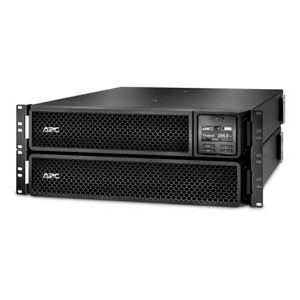 APC Schneider Electric SRT3000RMXLT | Double Conversion Online Smart-UPS, 2 RU, 208V, 3000VA, 2700W, 3.05 m Cable, Rack Mount, Black, 8.5 H x 43.2 W x 63.5 D cm