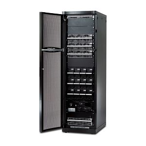 APC Schneider Electric SY30K40F | Symmetra PX, Dual Conversion Online UPS, 120/208V ac, 40 kW, Rack Mount, 42 RU, 3-Phase, Black, 82 H x 24 W x 36 D in.