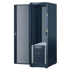 APC Schneider Electric SYA8K8RMP | LX Series, Dual Conversion Online UPS, 37A, 120/208V, 6400W, 8000VA, 47/63 Hz, 13U Rack, Black/Silver, 23 H x 19 W x 27 D in.