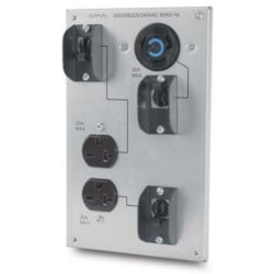 APC Schneider Electric SYPM4KP | Power Module, 18A, 100/208V, 3.2 k with 4.0 kVA, 45 to 65 Hz, 62 dBA, Silver, 5.9 H x 9.8 W x 22.2 D in.