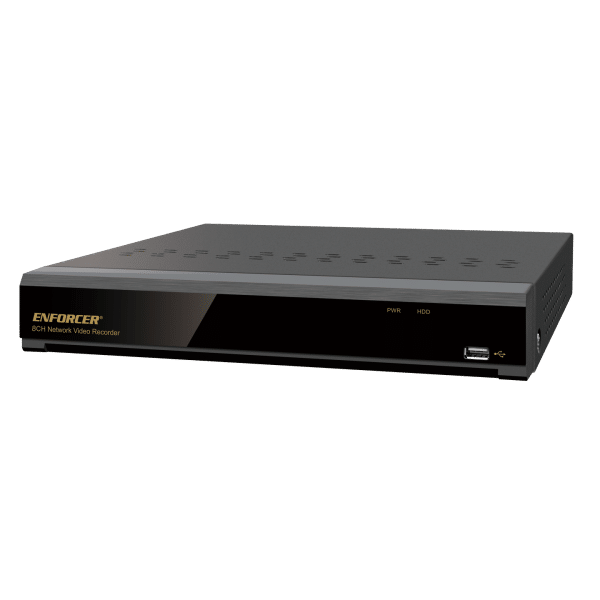 Seco-Larm DRN-108-2TB | 4K Network Video Recorder - 8-Channel, 2TB HDD
