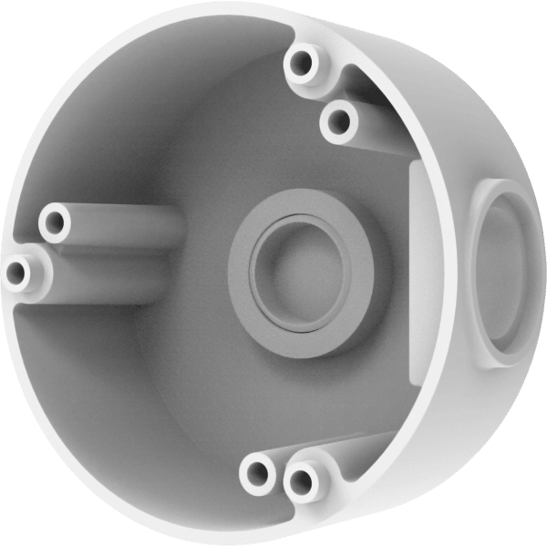 Seco-Larm EV-SSWQ | Junction Box Bracket for Small Turret Cameras - White