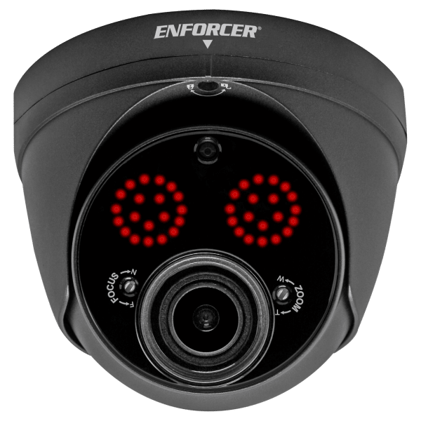 Seco-Larm EV-Y2501-AMGQ | 4-in-1 HD TVI, CVI, AHD, Analog Varifocal Turret Camera