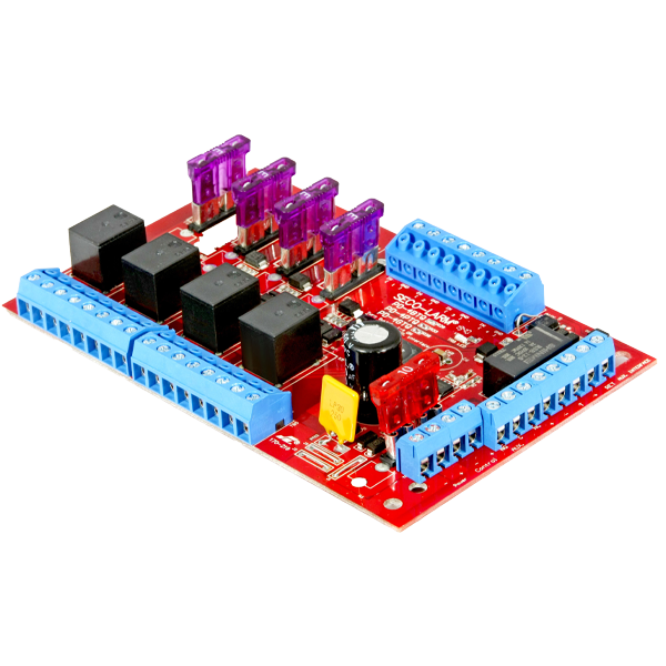 Seco-Larm PD-4BTQ | Access Power Controller Board, 4-Outputs