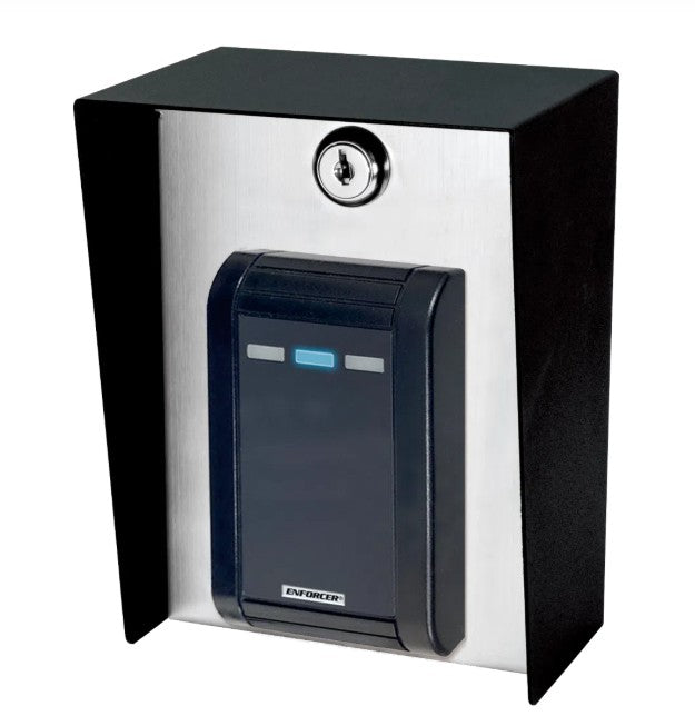 Seco-Larm PR-B9124-P1 | Bluetooth Access Controller – Post-Mount Proximity Reader
