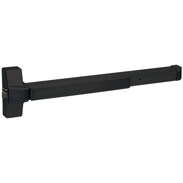 Seco-Larm SD-962BR-36G | Rugged Grade 1 Rim-Type Exit Device, Push-to-Exit Bar - Black