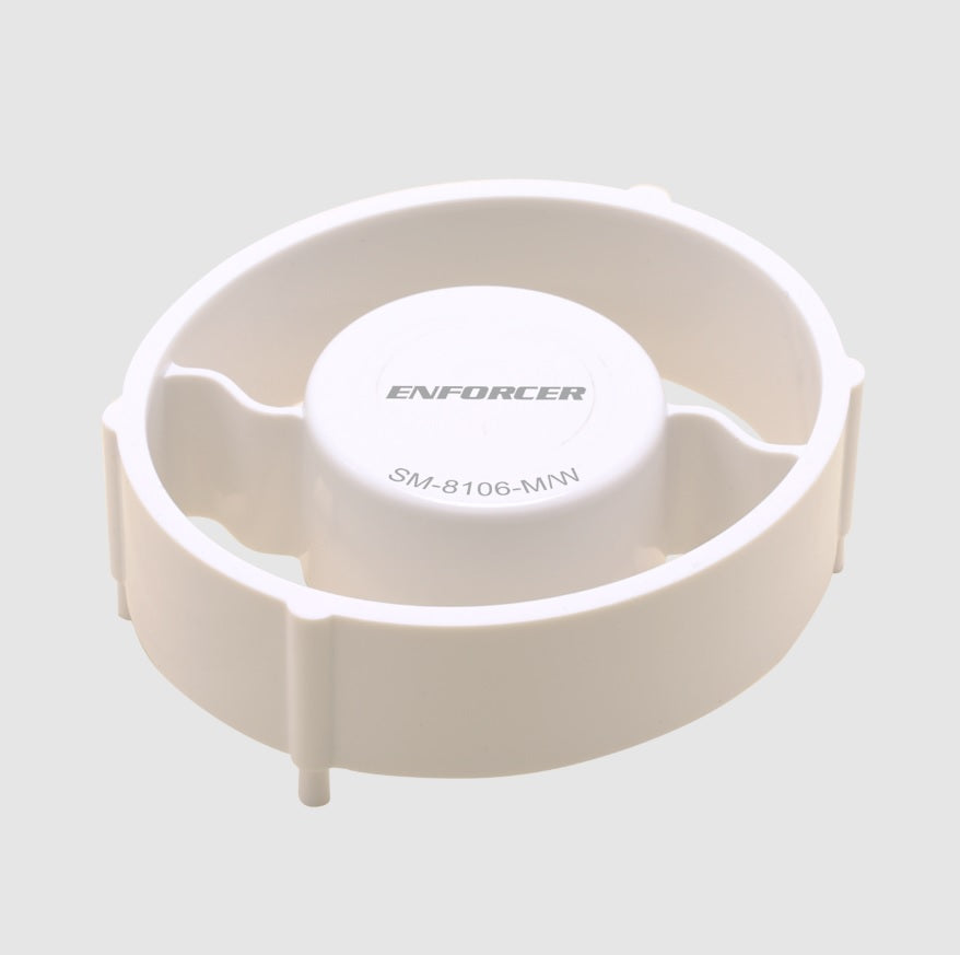 Seco-Larm USA SM-8106-M/W | High-Impact Resistant White Cable Protection Cover