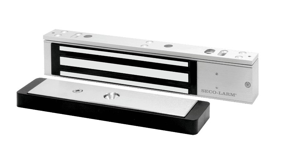 Seco-Larm Usa E-941SA-600DPSQ | 600-lb Electromagnetic Lock, Bond Sensor, Status LED, Door Position Sensor