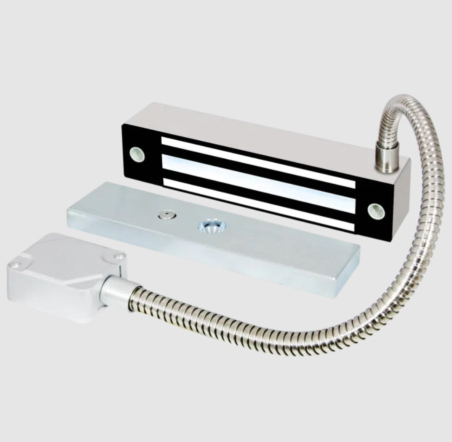 Seco-Larm Usa E-942FC-600AR | 600-lb Electromagnetic Gate Lock with Door Cord