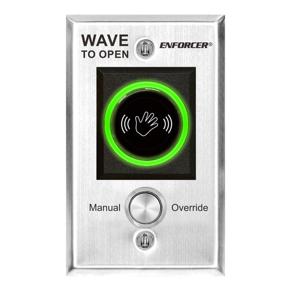 Seco-Larm Usa SD-927PKC-NEVQ | Indoor No-Touch Sensor with Override Button - English