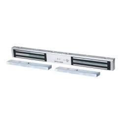 Seco-Larm Usa Inc E-941DA-1K2Q | Electromagnetic Lock, 2-Door, 12/24 Volt Dc, 1200 Lb Load, Anodized Aluminum Housing