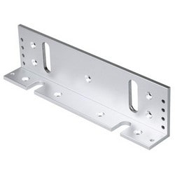 Seco-Larm Usa Inc E-941S-1K2/LQ | Electromagnetic Lock Bracket, L Type Mount, 10-1/2" Width X 1-1/2" Depth X 3" Height, For 1200 Lb Series Single/Double Door