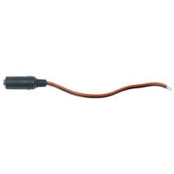 Seco-Larm Usa Inc EVA-M5521-3Q | Cctv Dc Connector, Jack, Pigtail, 2.1 Mm, With 3’ Red/Black Wire