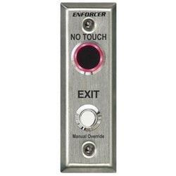 Seco-Larm Usa Inc SD-9163-KSVQ | Outdoor No-Touch Sensor With Mechanical Override Button, Slimline.