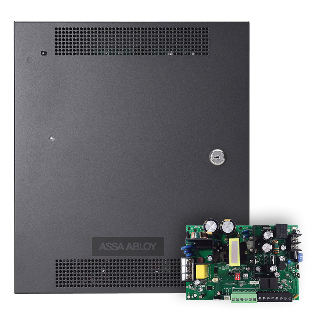 Securitron Magnalock Corp AQL4-B100R8E1 | Aql4-B100R8E1 4A@12V/3A@24V, 2Nd Volt, Relay Boxed Power Supply