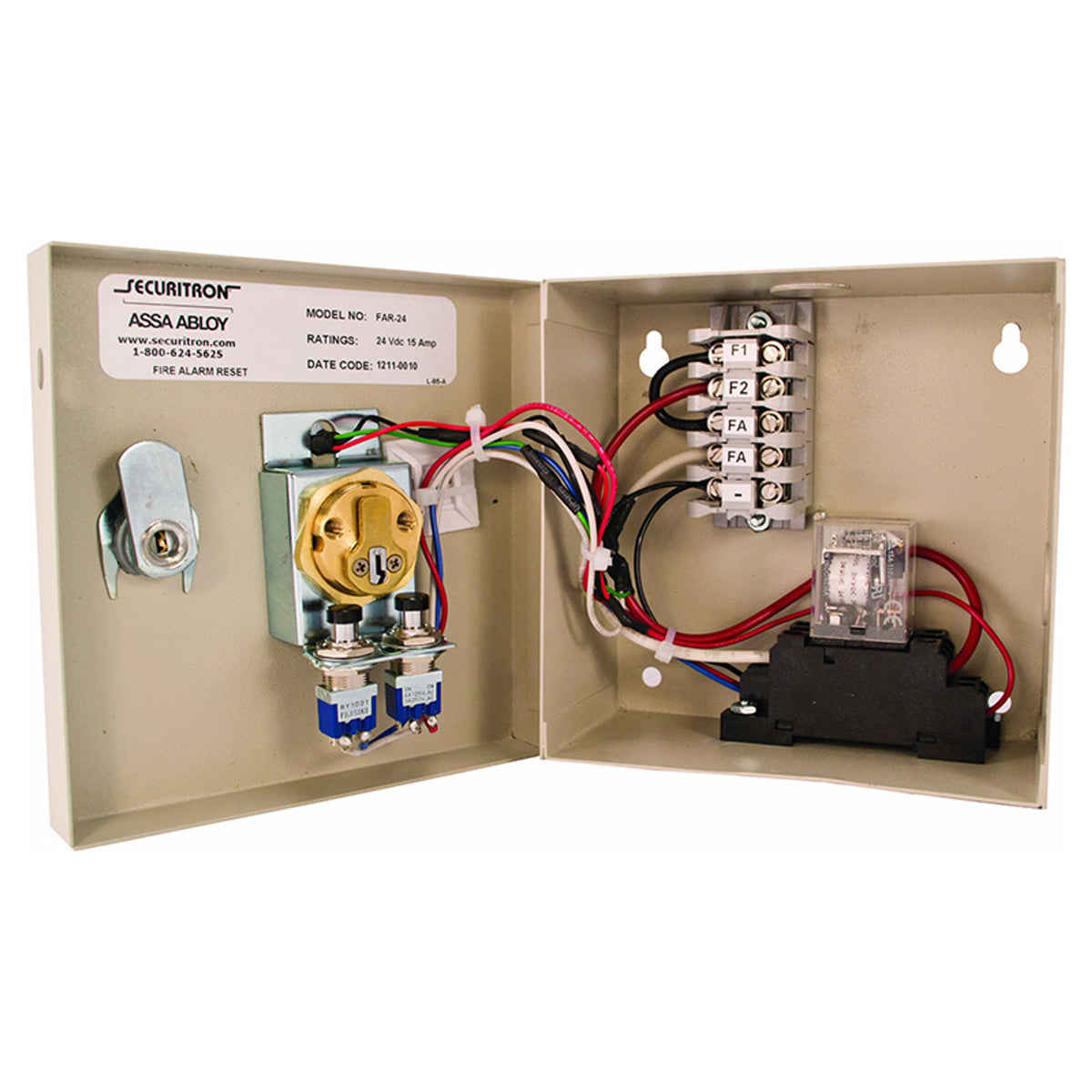 Securitron Magnalock Corp FAR-24 | Fire Alert Reset Control - 24 V Dc