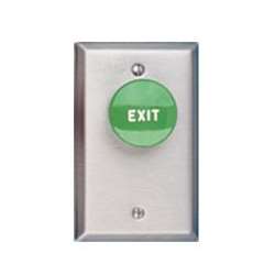 Security Door Controls 431CUR | Maintain Switch, Normally Closed, Red Bu