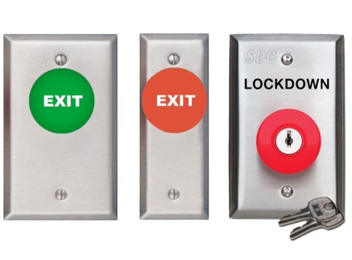 Security Door Controls 432KLDUR 432K Lock Down 630 Key Reset