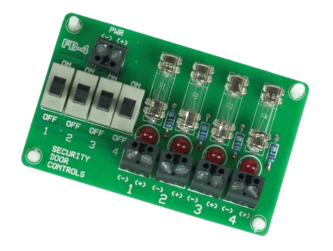 Security Door Controls FB4 Fused Terminal Board